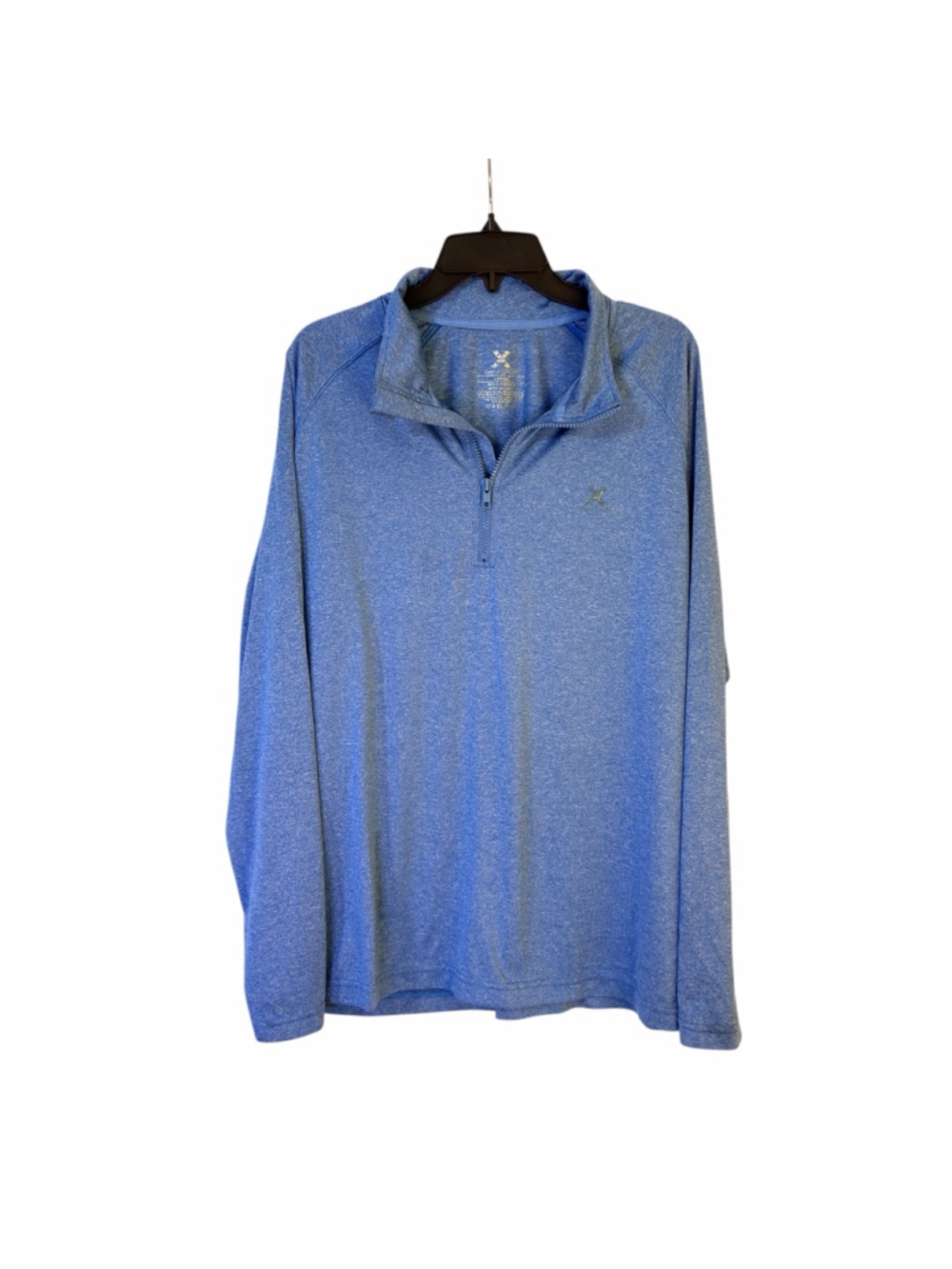 Celebrity Cruises Men's Blue Heather 1/4 Zip Pullover - Size L - b13